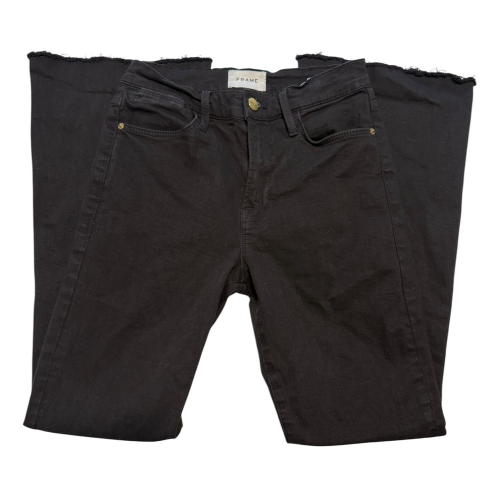 Frame Denim Le High Flare Jeans size 27 inseam 29 inches. - Picture 5 of 8